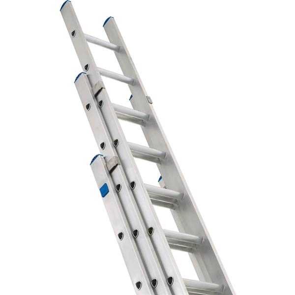 Aluminum Sliding Ladder 3 Part Up to 38 feet Extendable