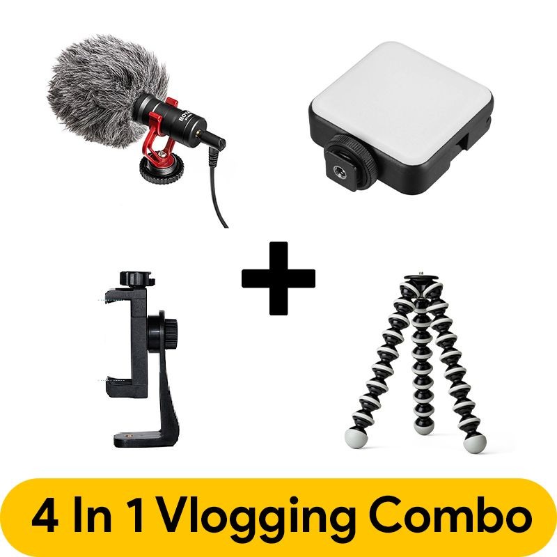 Budget Vlogging Setup - Gorillapod Tripod, MM1, Odio W64, Mobile Holder