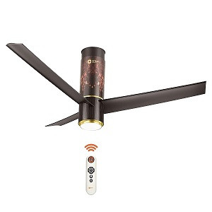 Orient Aeroslim 48inch BLDC Motor Smart Ceiling Fan with IOT, Remote & Under Light Flame Gold O-176