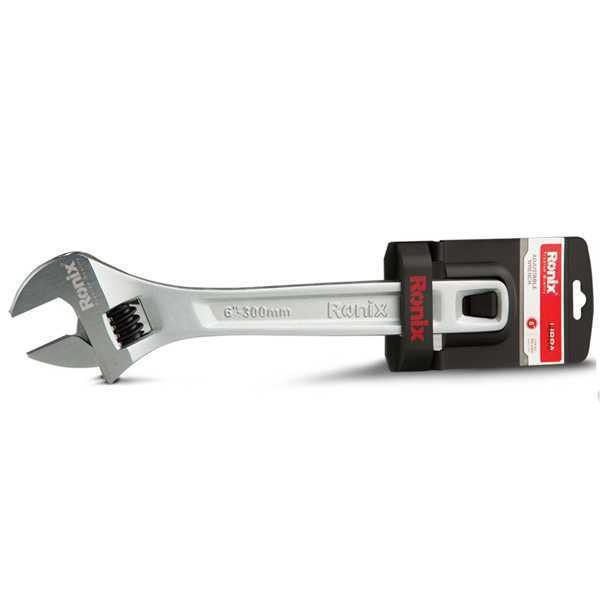 6 inch Ronix Brand RH-2401 SS Color Adjustable Wrench without Grip