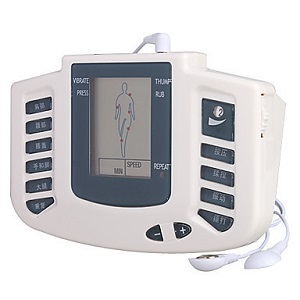 Electric Muscle Stimulator Massager TENS Acupuncture Therapy Machine Slimming Body Massager