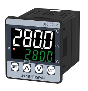 Multispan PID Temperature Controller  1 output Relay and 12VDC SSR UTC-421P