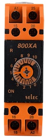 Selec 800XA -Din Rail Timer