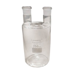 250 ml Glass Wolf Bottle for Laboratory Use